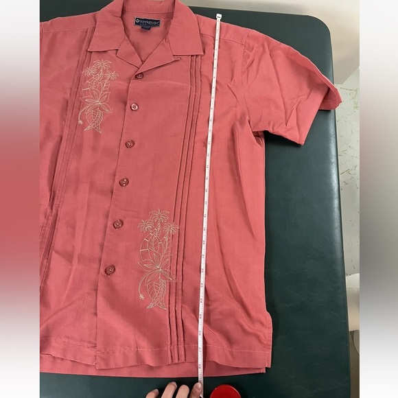 Weekender Luau Edition Men's Short Sleeve Button Down Shirt Sz Medium (93) - Picture 5 of 9
